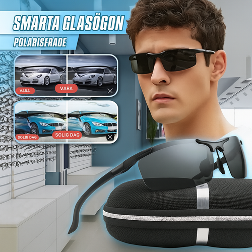 Polariserade Smarta Glasögon