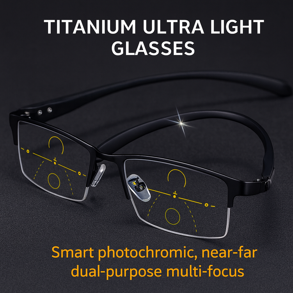 TITANIUM ULTRA-LIGHT GLASSES - ULTRAVISION